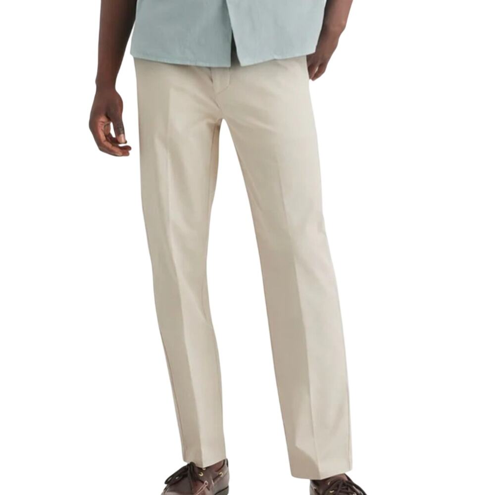 Dockers Mens Beige Chino Straight Casual Pants Size 40 NWT